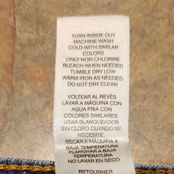 Chico's Platinum Zipper Front Blue Jegging - Size 3 (16) - Picture 5 of 5